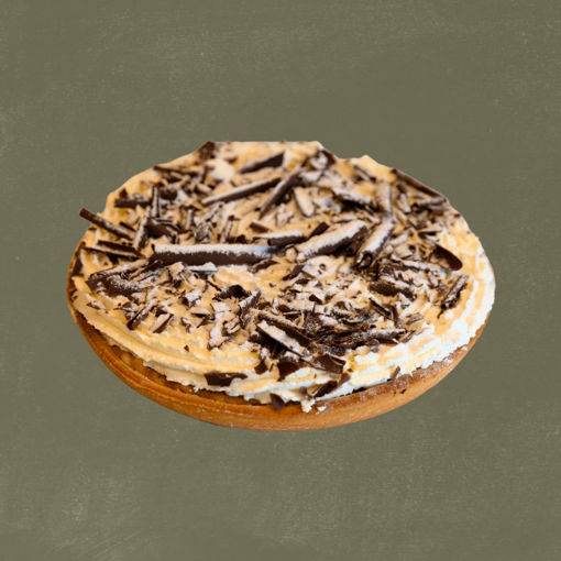 Afbeelding van Rijste vlaai met slagroom