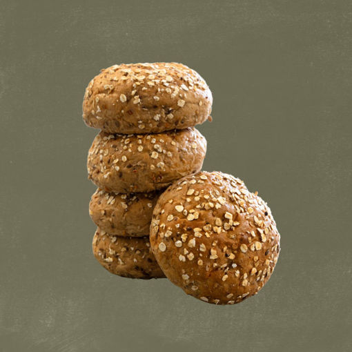 Afbeelding van Koolhydr.arme broodjes x 5